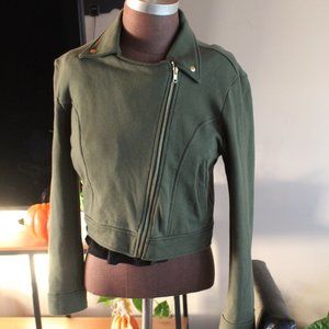 Fall Green Jacket Size M